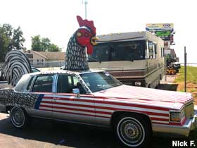 Rooster car.
