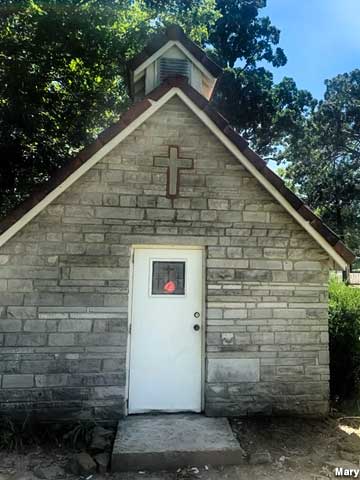 Tiny chapel.