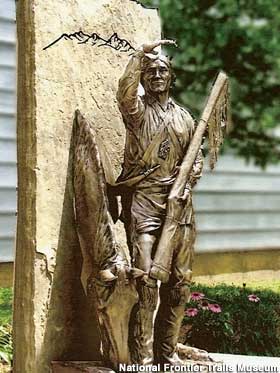 Jim Bridger statue.