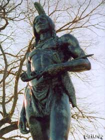 Statue of Massasoit.