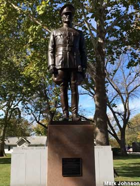 General Pershing statue.