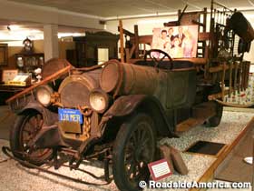 Beverly Hillbillies truck at the Ralph Foster Museum.