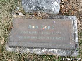 Grave of Bob Ford.