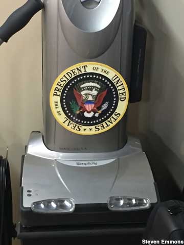 Presidential vacuum cleaner.