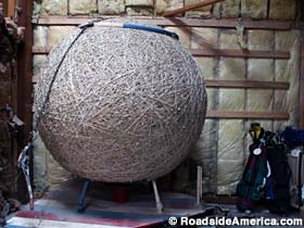 Giant ball of string.