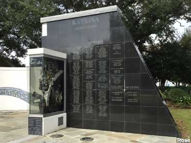 Hurricane Katrina Memorial.
