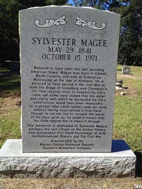 Grave of Sylvester Magee.