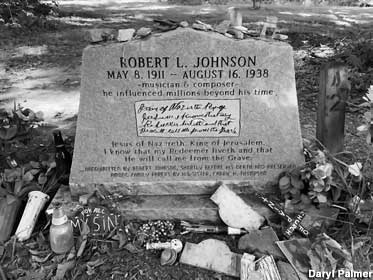 Robert Johnson grave.