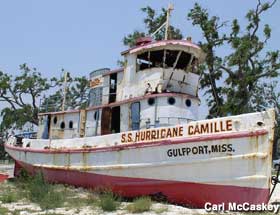S. S. Hurricane Camille ship and gift shop.