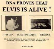 cover of Bill Beeny's book on Elvis DNA.