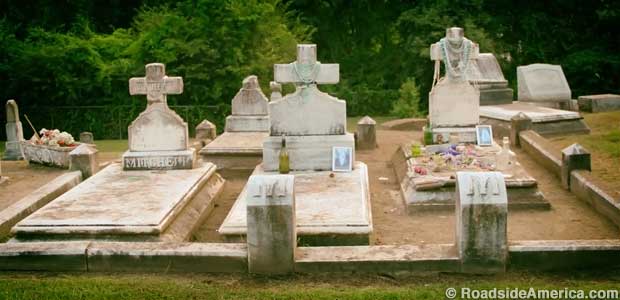 Graves of the King and Queen of the Gypsies.
