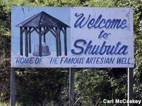 Welcome to Shubuta sign.