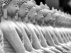 1,000 Buddhas.