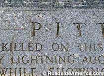Old Pitt, Elephant Killed by Lightning