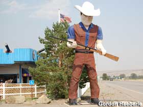 Cowboy Muffler Man.