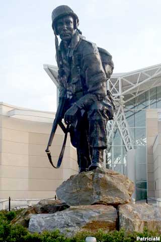 Statue of Iron Mike.