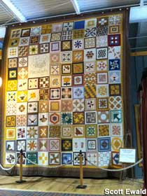 Largest Quilt and Bed.