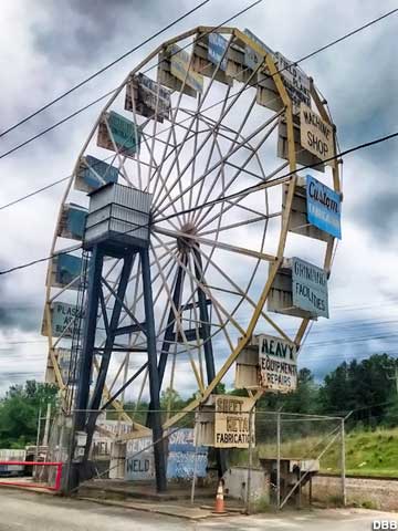 Ferris Wheel of Steel Fabrication.