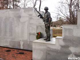 Veterans memorial.