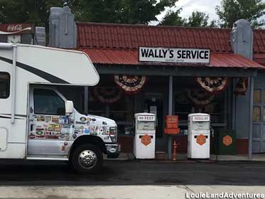 Wally's Service.