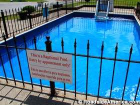Baptismal pool by appointment only.
