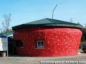 Strawberry building.