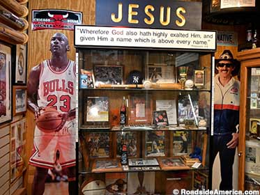 Michael Jordan, Richard Petty, and Jesus.