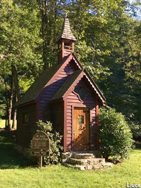 Tiny chapel.
