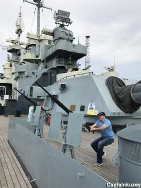 Battleship North Carolina.