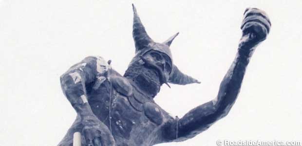 Viking Statue.