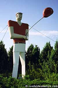 Golf giant.