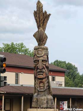 Peter Toth Indian sculpture.