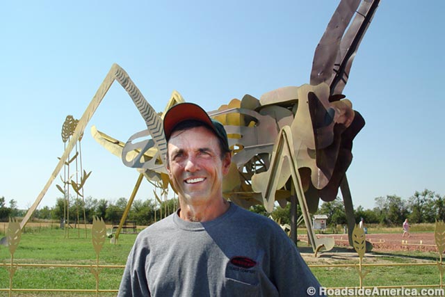 Gary Greff and his Grasshopper, 2003.