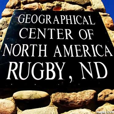 Geographical Center of North America, Rugby, ND.