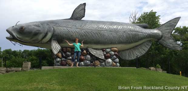 World's Largest Catfish.