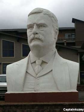 Teddy Roosevelt's Giant Head.