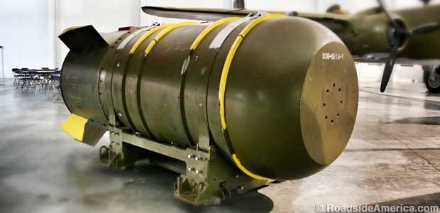 Mark-36 hydrogen bomb replica.