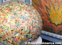 World's Largest Ball of Stamps