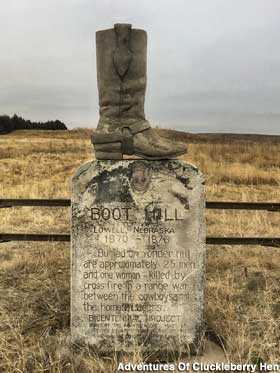 Boot Hill Cemetery.