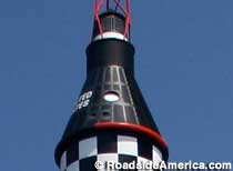92-Foot-Tall Mercury Redstone Rocket Replica