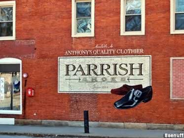 Parrish shoes.