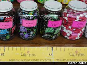 World's Longest Candy Counter.