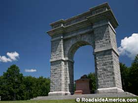 Tilton Memorial Arch.