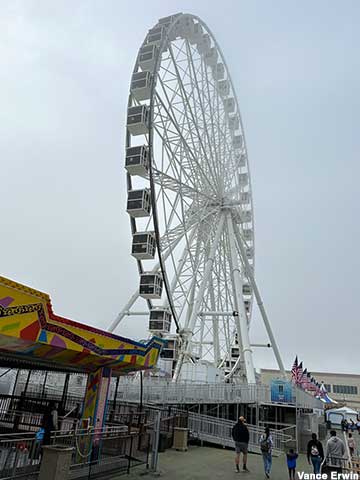 Ferris Wheel on the Steel Pier.