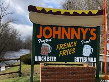 Johnny's sign.