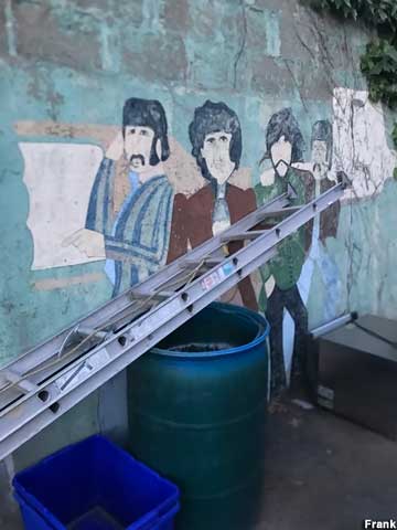 Beatles mural.
