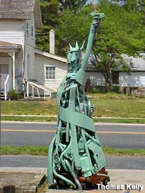 State of Liberty sculpture.