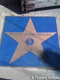 Frank Sinatra star.
