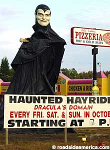 Dracula Muffler Man.