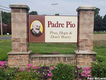 Shrine of Padre Pio.